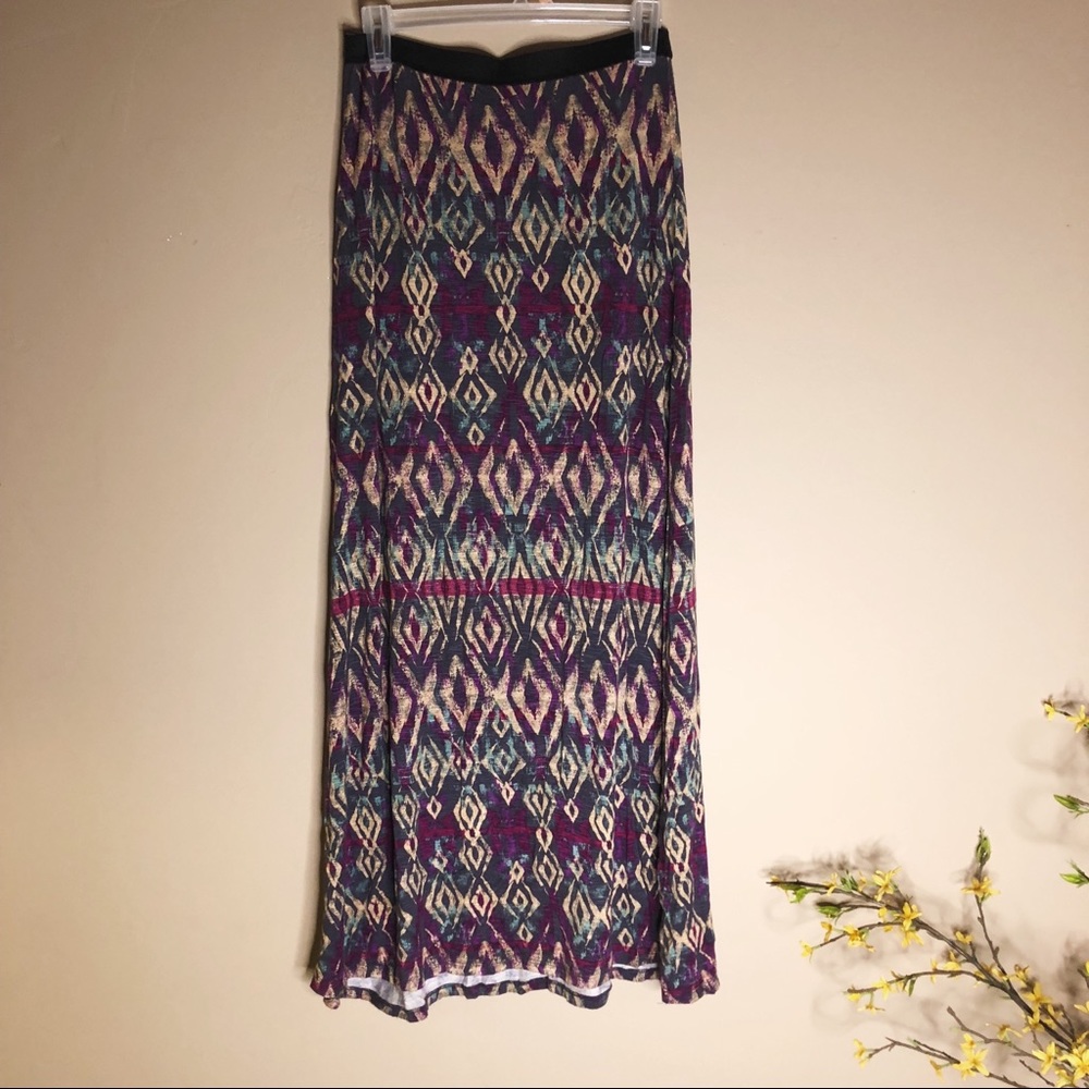 Free People Boho Maxi Skirt size Small